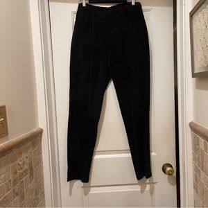 GORGEOUS BLACK SUEDE SET